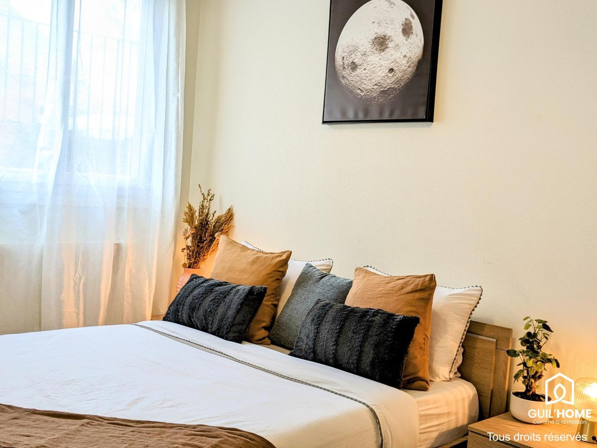 Apartment Le Cocon - Lumineux - Grande Tv - Parking Gratuit Fleury-les-Aubrais